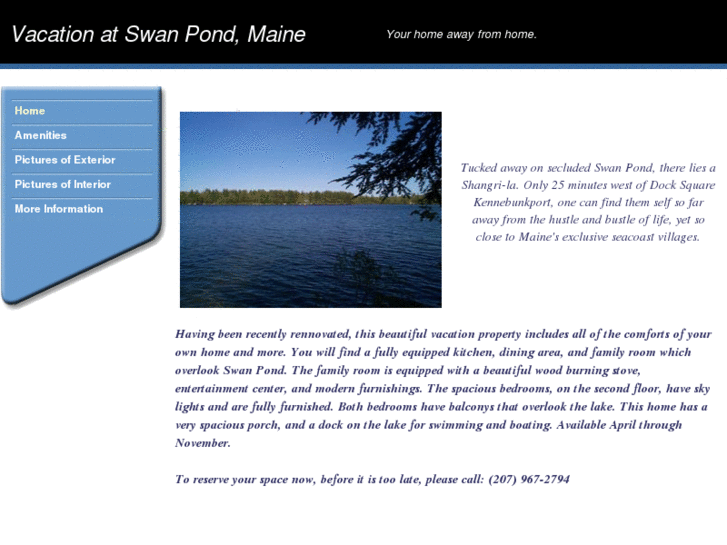 www.swanpondmaine.com