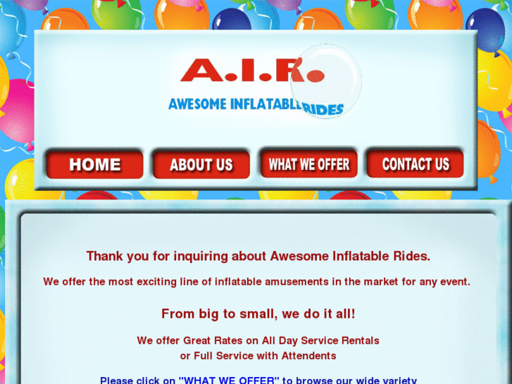 www.awesomeinflatablerides.com