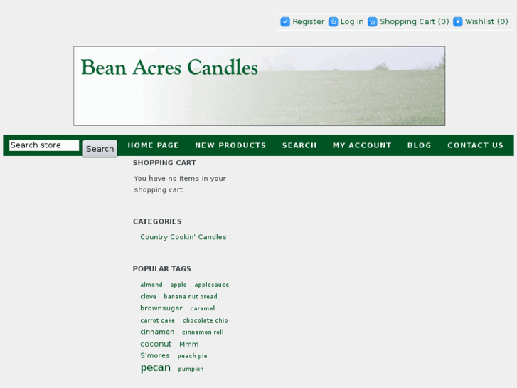 www.beanacrescandles.com