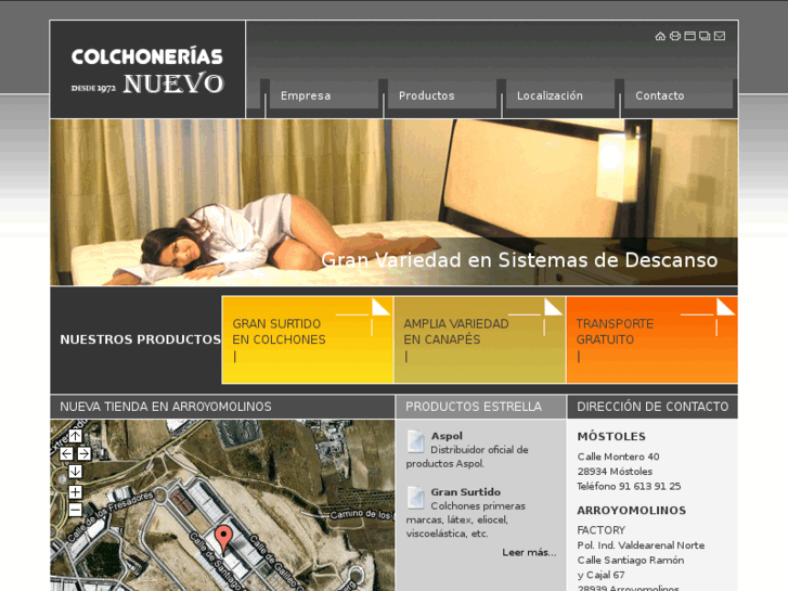 www.colchoneriasnuevo.com