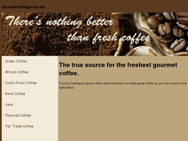 www.gourmetcoffeegrinds.net