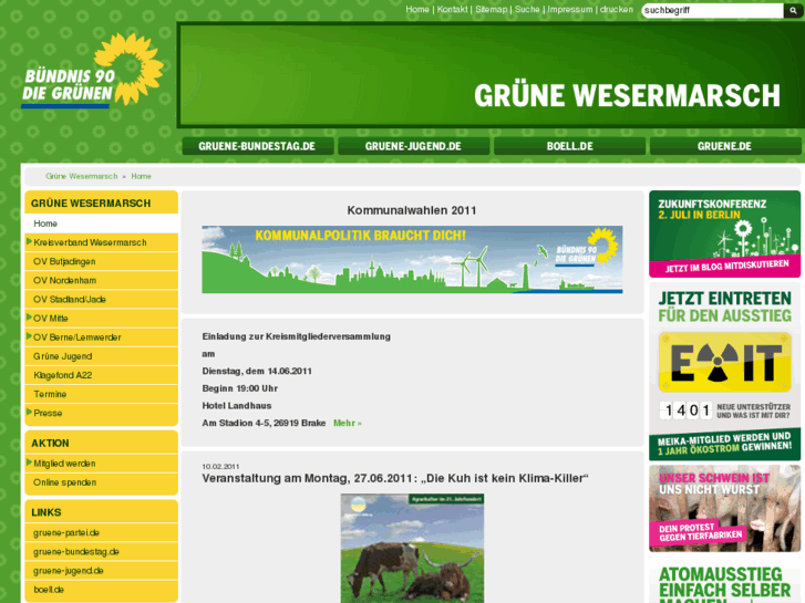 www.gruene-wesermarsch.de
