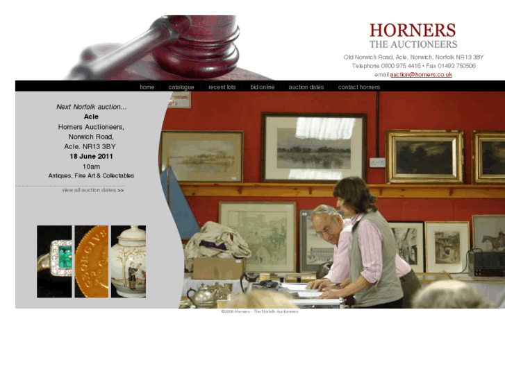 www.horners-auctions.com