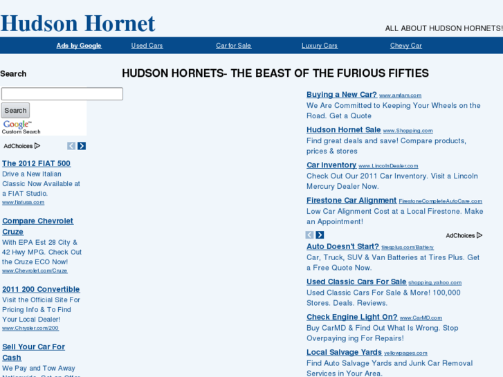 www.hudsonhornet.info