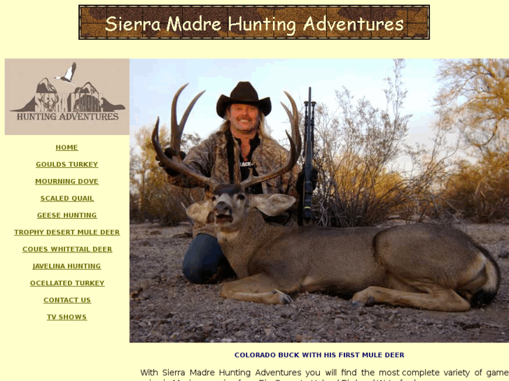 www.sierramadrehunting.com