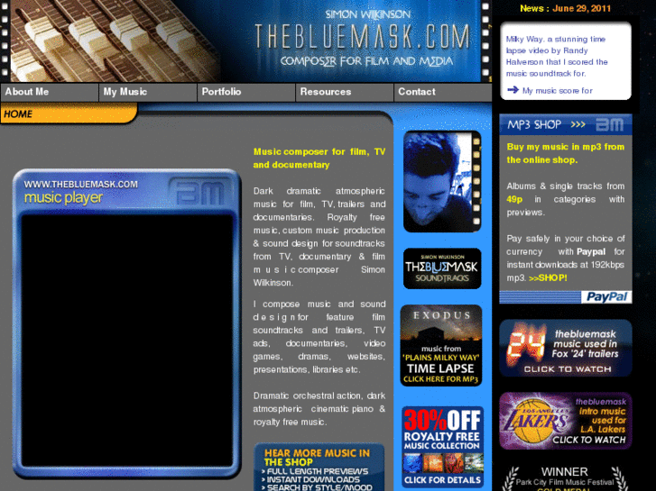 www.thebluemask.com