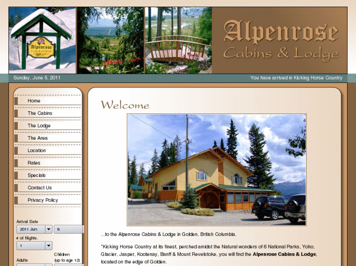 www.alpenrosecabins.com