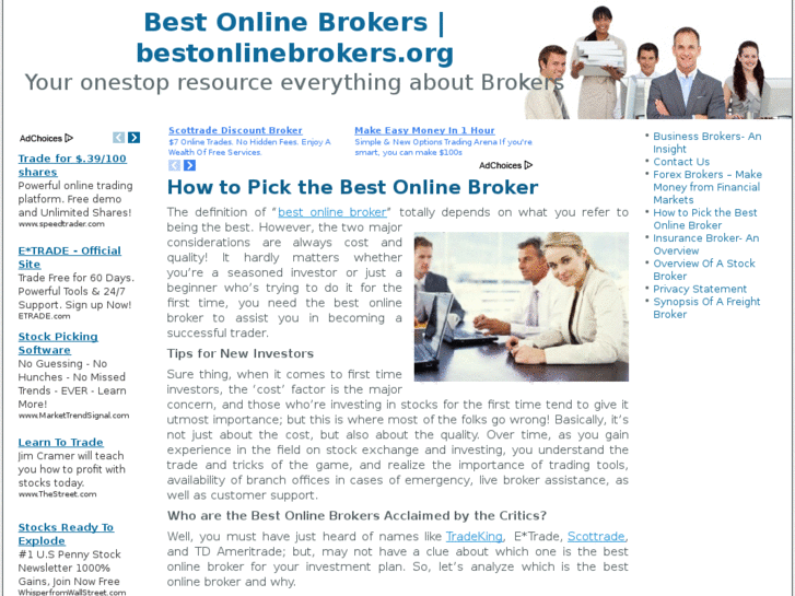 www.bestonlinebrokers.org