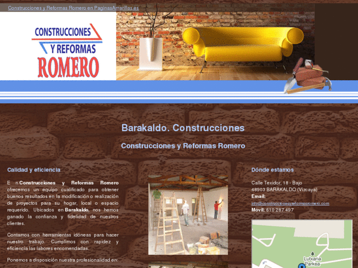 www.construccionesyreformasromero.com