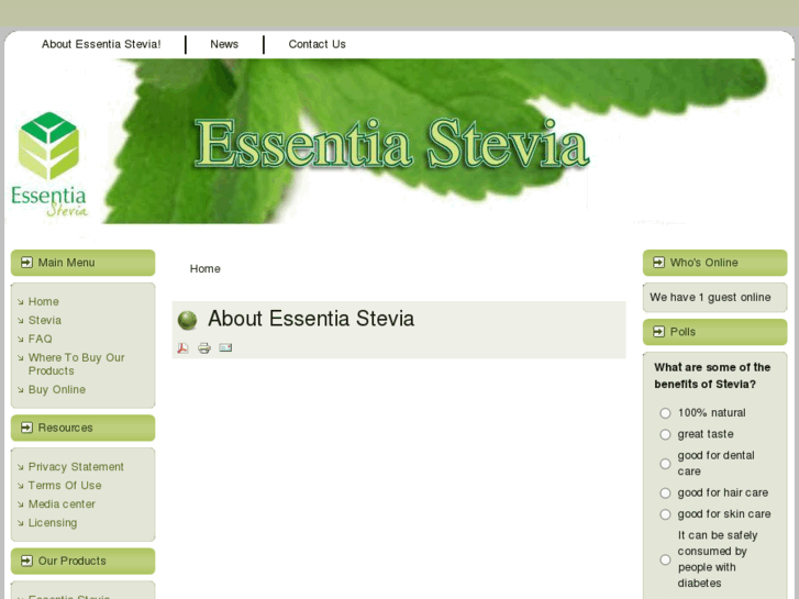 www.essentiastevia.net