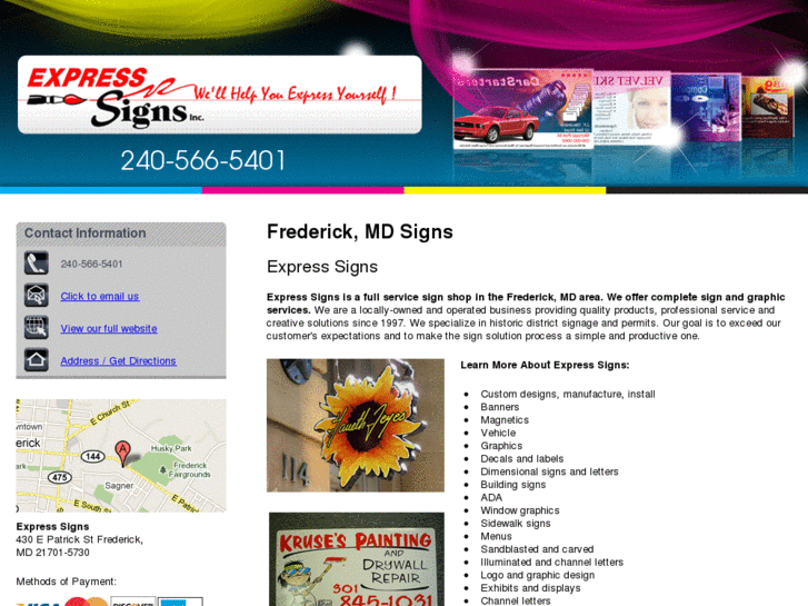 www.expresssignsmd.com