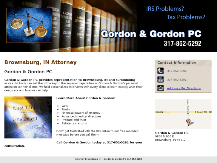 www.gordonandgordonindylaw.com