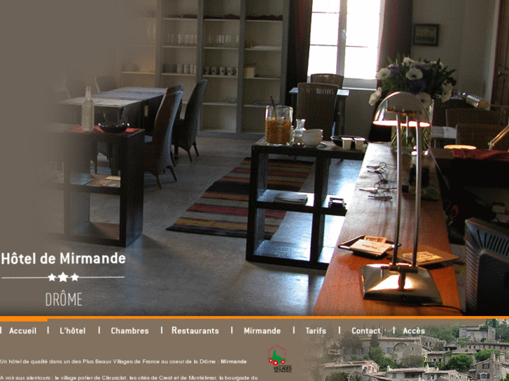 www.hoteldemirmande.com