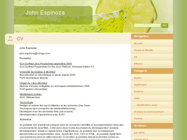 www.johnespinoza.ca