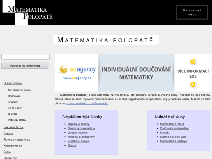 www.matweb.cz