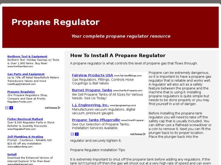 www.propaneregulator.net