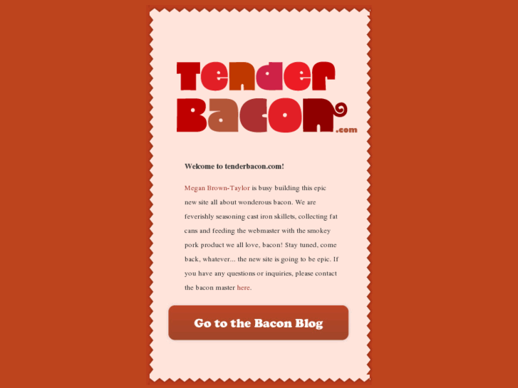 www.tenderbacon.com