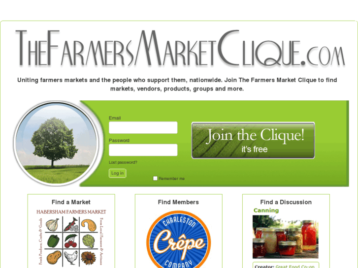 www.thefarmersmarketclique.com