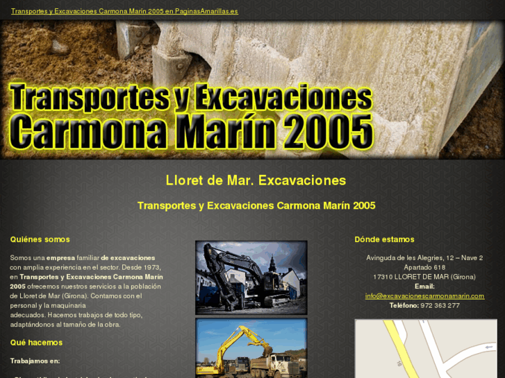 www.excavacionescarmonamarin.com