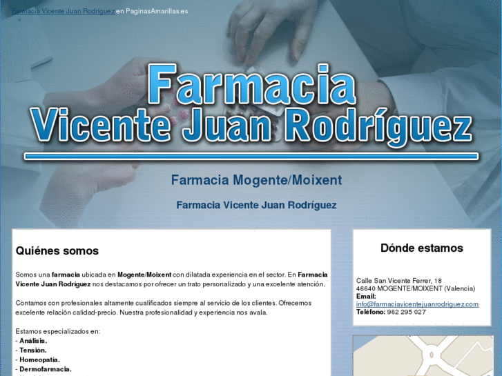 www.farmaciavicentejuanrodriguez.com