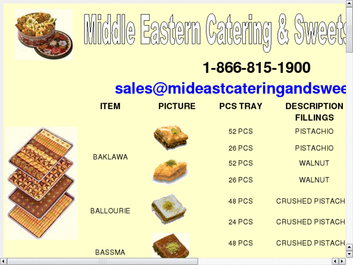 www.mideastcateringandsweets.com