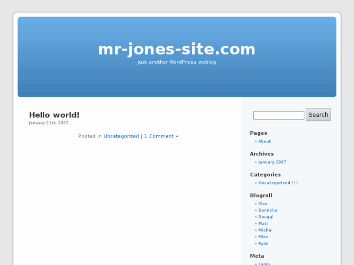 www.mr-jones-site.com