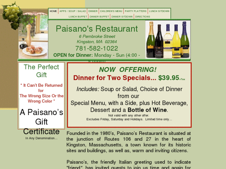 www.paisanosrestaurant.net