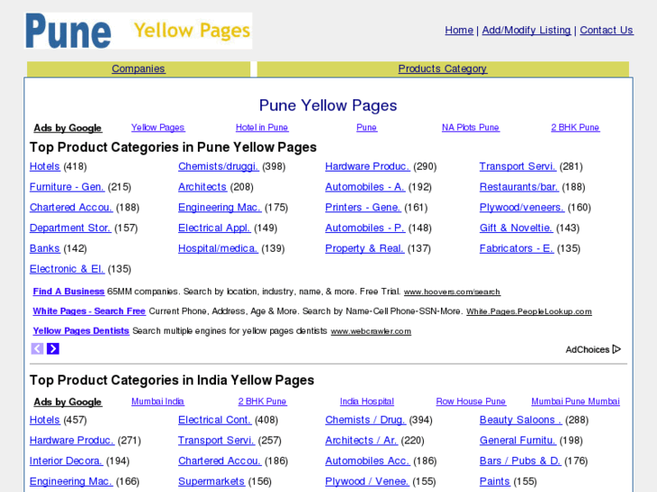 www.puneyellowpages.net