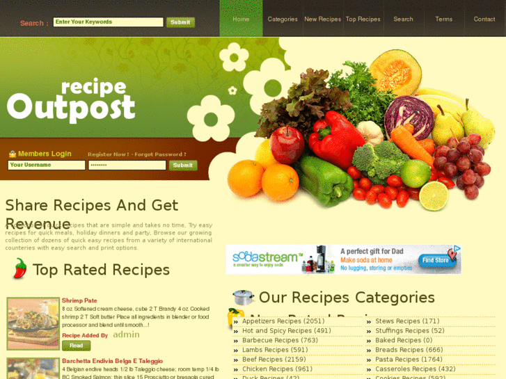 www.recipeoutpost.com