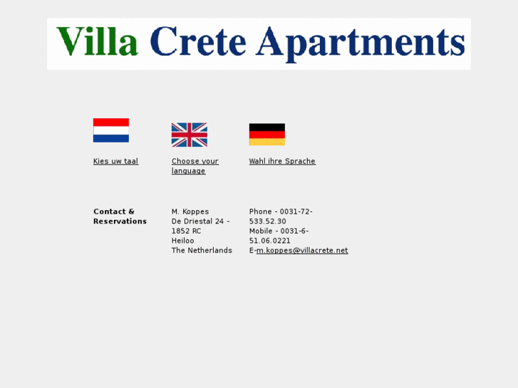 www.villacrete.net