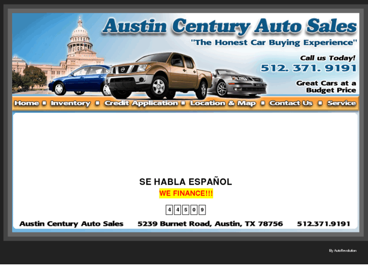 www.austincenturyautosales.com