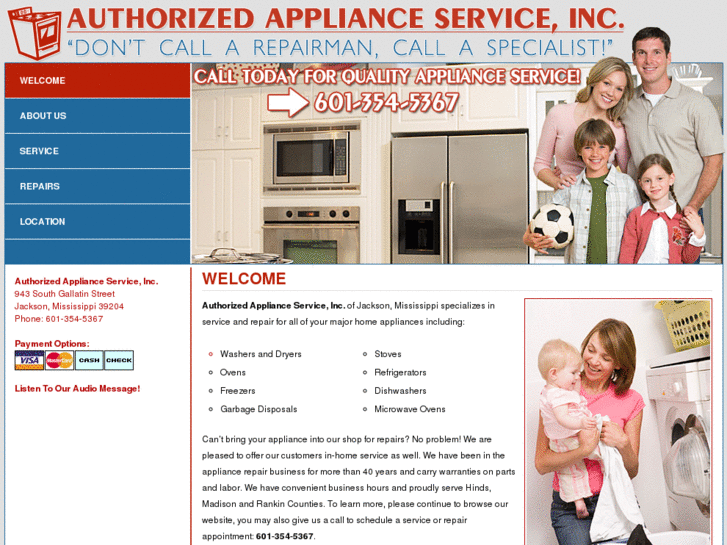 www.authorizedappliances.net