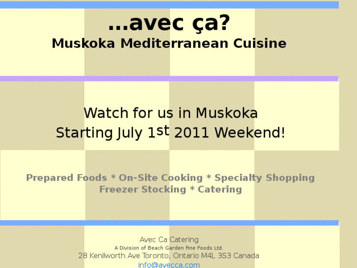 www.aveccacatering.com