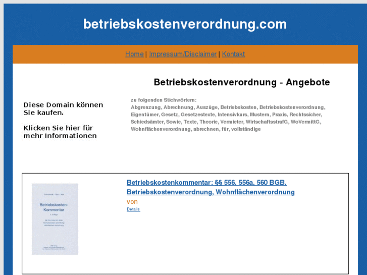 www.betriebskostenverordnung.com