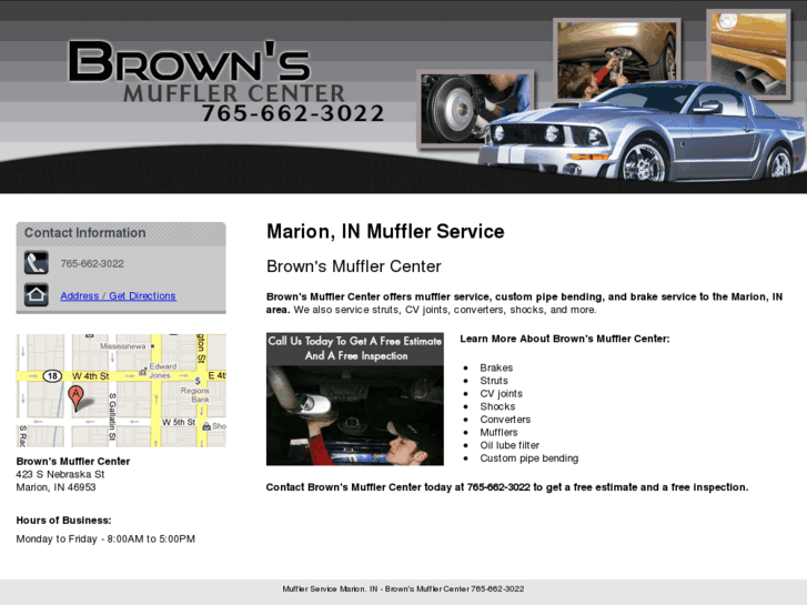 www.brownsmufflercenter.com