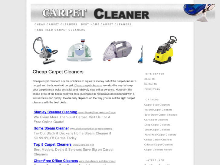 www.cheapcarpetcleaners.org