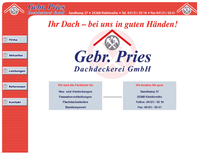 www.dachdeckerei-pries.de