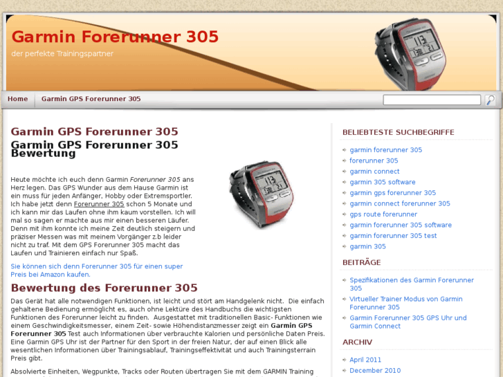 www.forerunner305.de