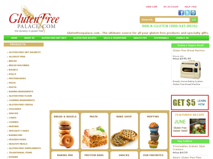 www.glutenfreepalace.com