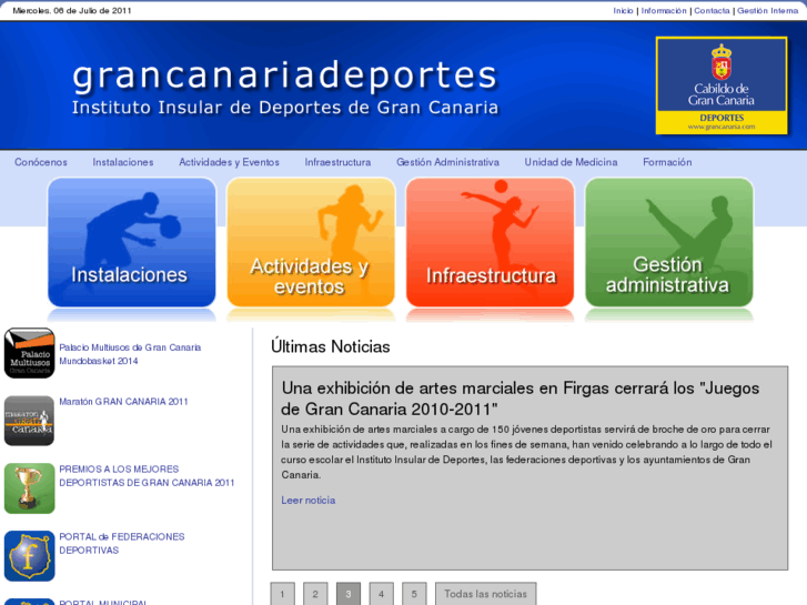 www.grancanariadeportes.com