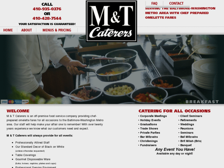 www.mandtcaterers.com