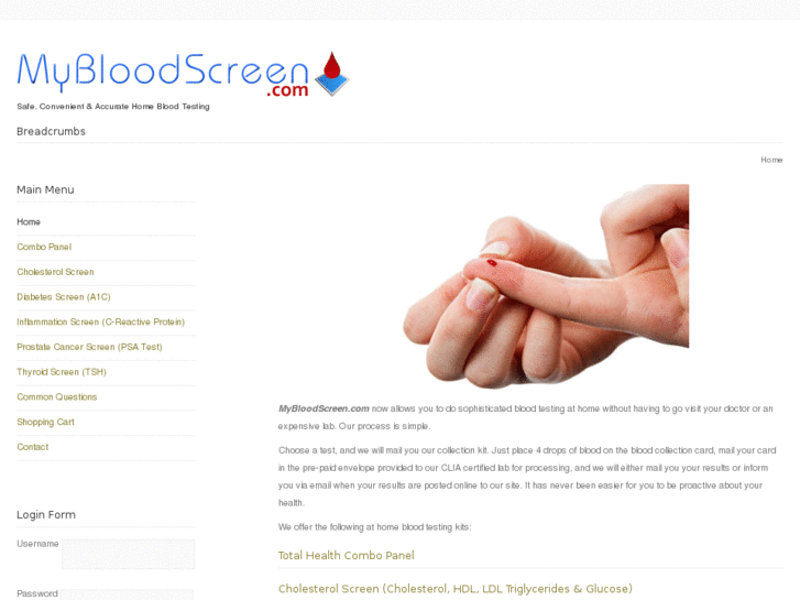 www.mybloodscreen.com