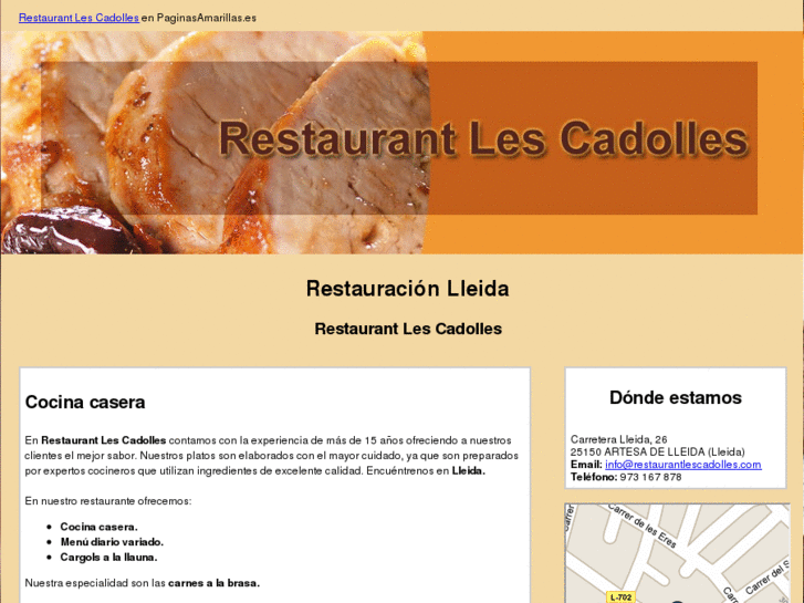 www.restaurantlescadolles.com