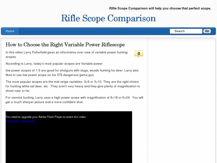 www.riflescopecomparison.net