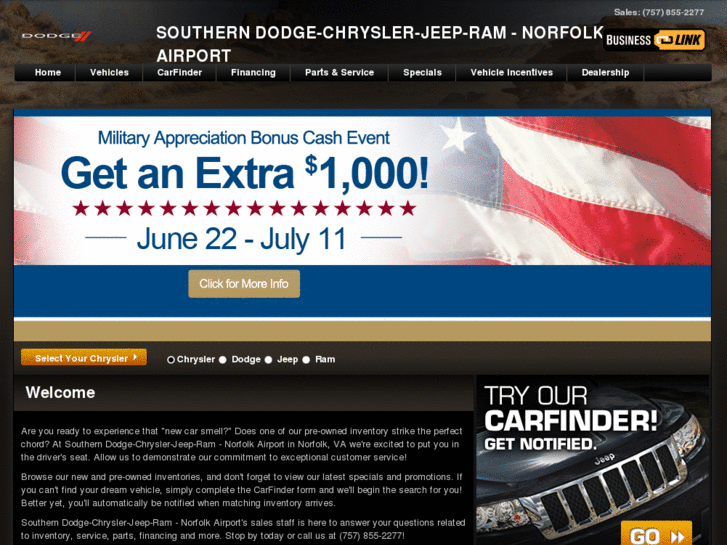 www.southerndodgechryslerjeepram.net