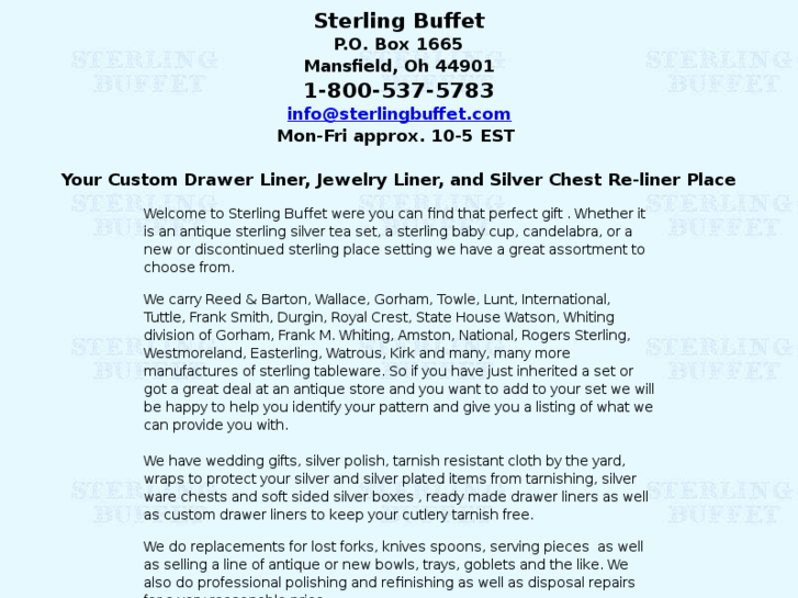 www.sterlingbuffet.com