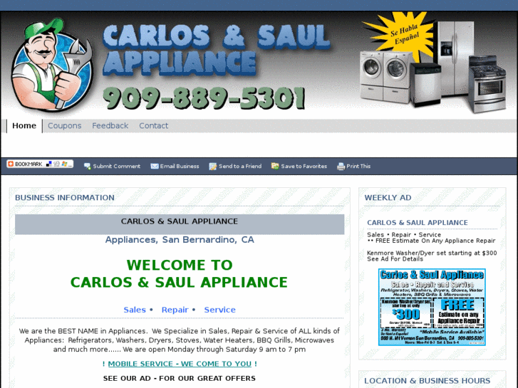 www.carlosandsaulappliance.com