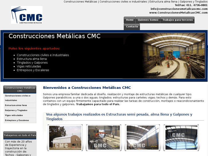 www.construccionesmetalicascmc.com