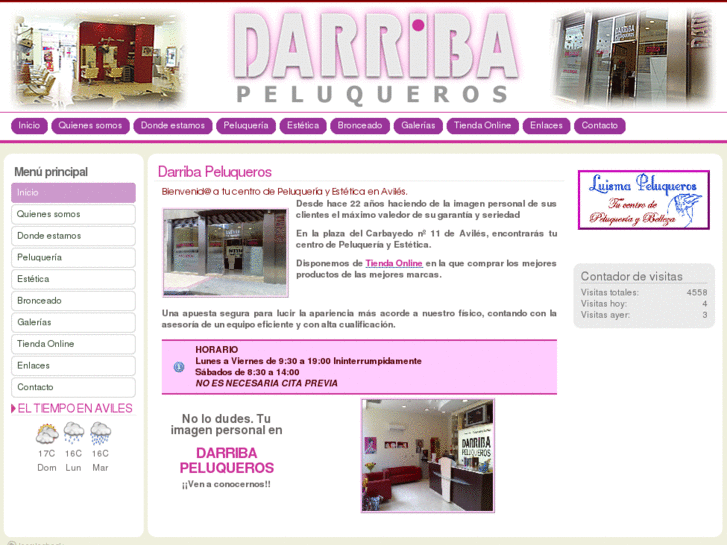 www.darribapeluqueros.com