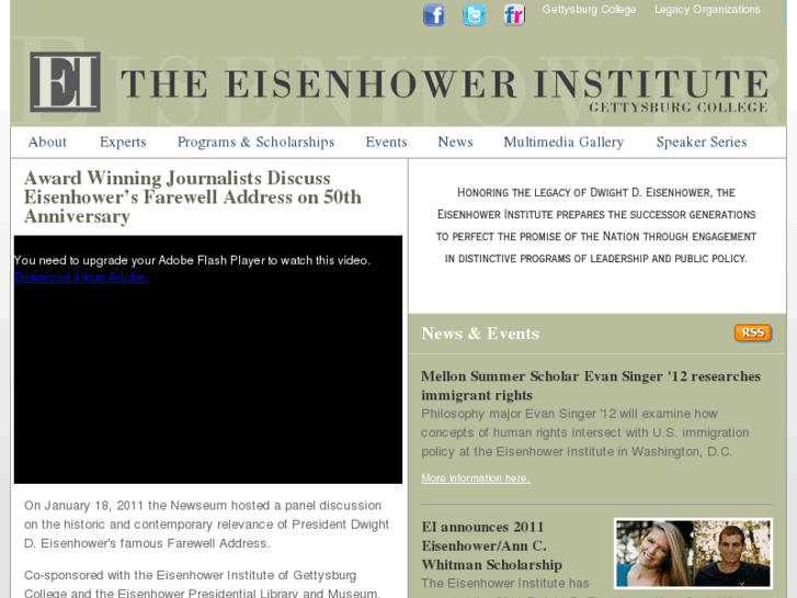 www.eisenhowerinstitute.org